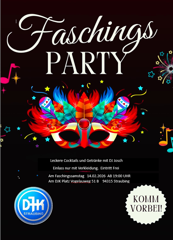 Faschingsparty der DJK Straubing 2026