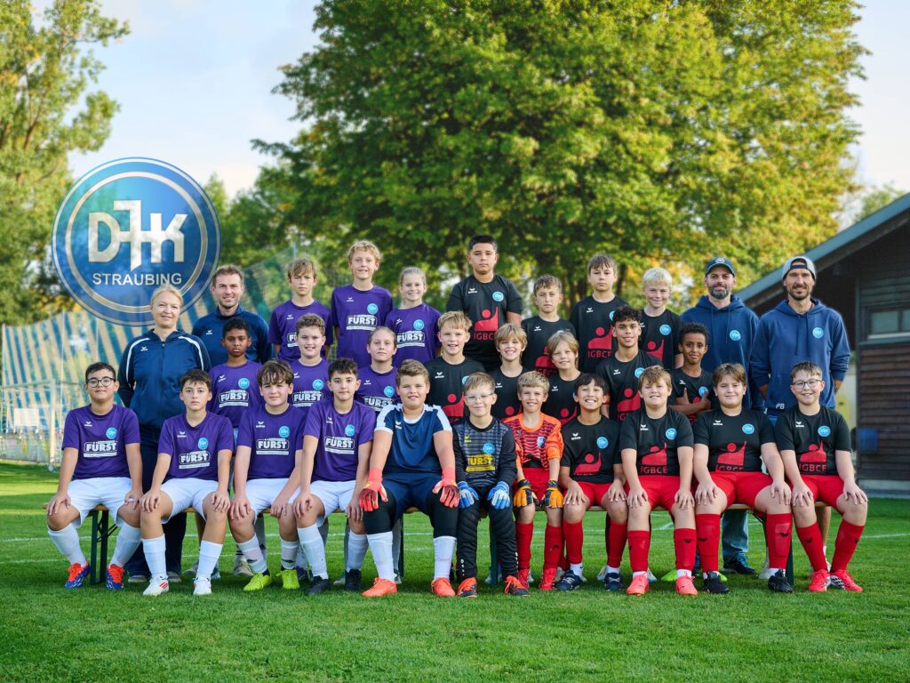 DJK Straubing D-Jugend Mannschaftsfoto 2026/27